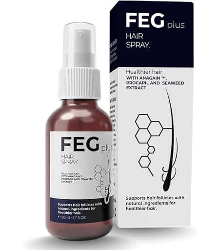 FEG PLUS Hair & Beard Growth Serum Spray 50ML | Hair & Beard Care Treatment