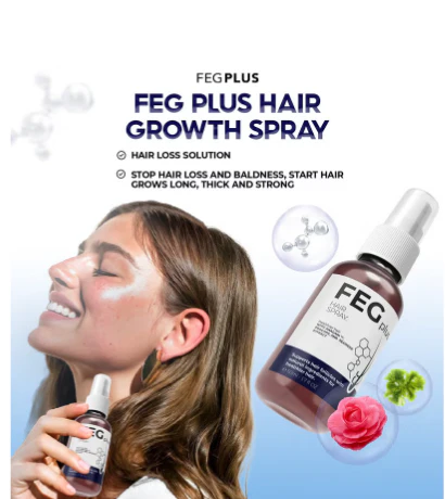 FEG PLUS Hair & Beard Growth Serum Spray 50ML | Hair & Beard Care Treatment