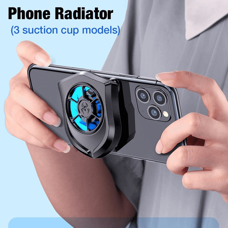 Portable Phone Cooler Fan – Quiet Mobile Cooling Fan for Gaming & Video Streaming