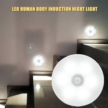 Rechargeable LED Sensor Light – Motion Sensor Night Lamp with Self-Adhesive Design