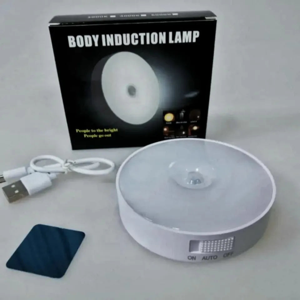 Rechargeable LED Sensor Light – Motion Sensor Night Lamp with Self-Adhesive Design