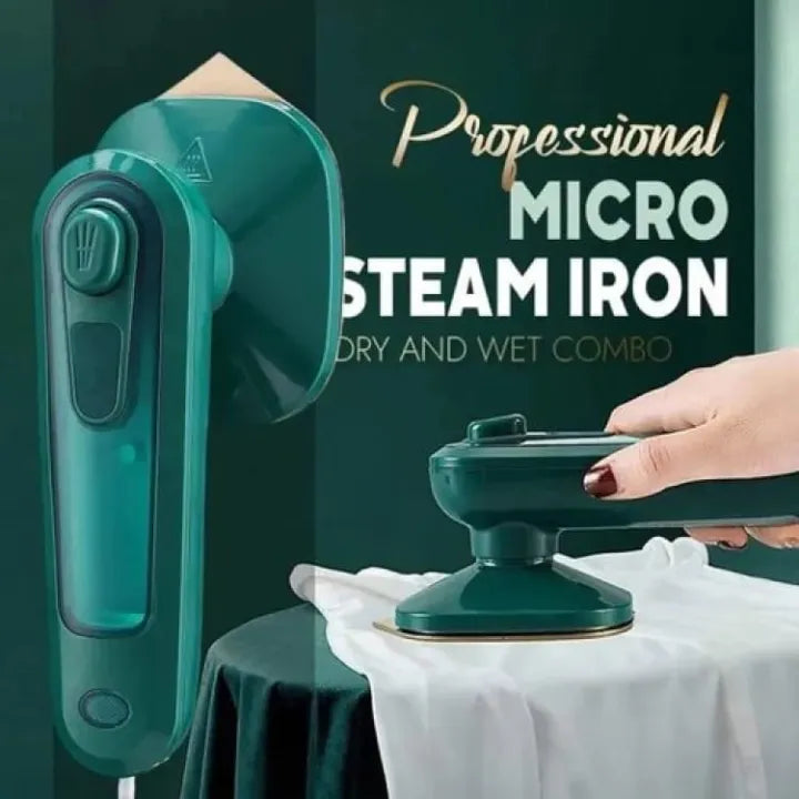 Portable Steam Iron with Spray | Mini Travel Iron for Home & Travel