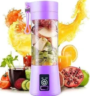 Portable Blender 380ML | Rechargeable USB Personal Blender for Smoothies & Shakes