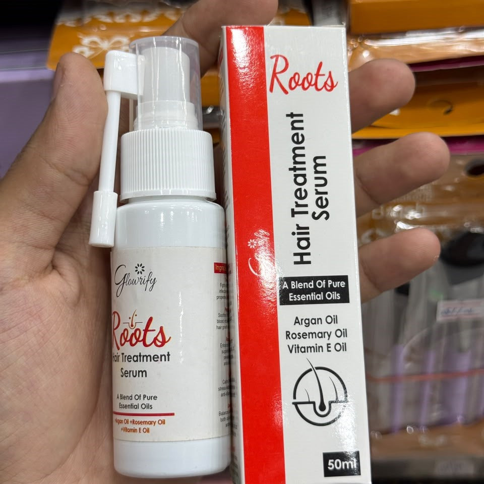Glowrify Roots Hair Treatment Serum 50ML | Nourishing Scalp & Hair Root Care